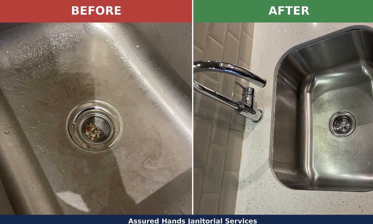 Before & after — Move-out clean, North York