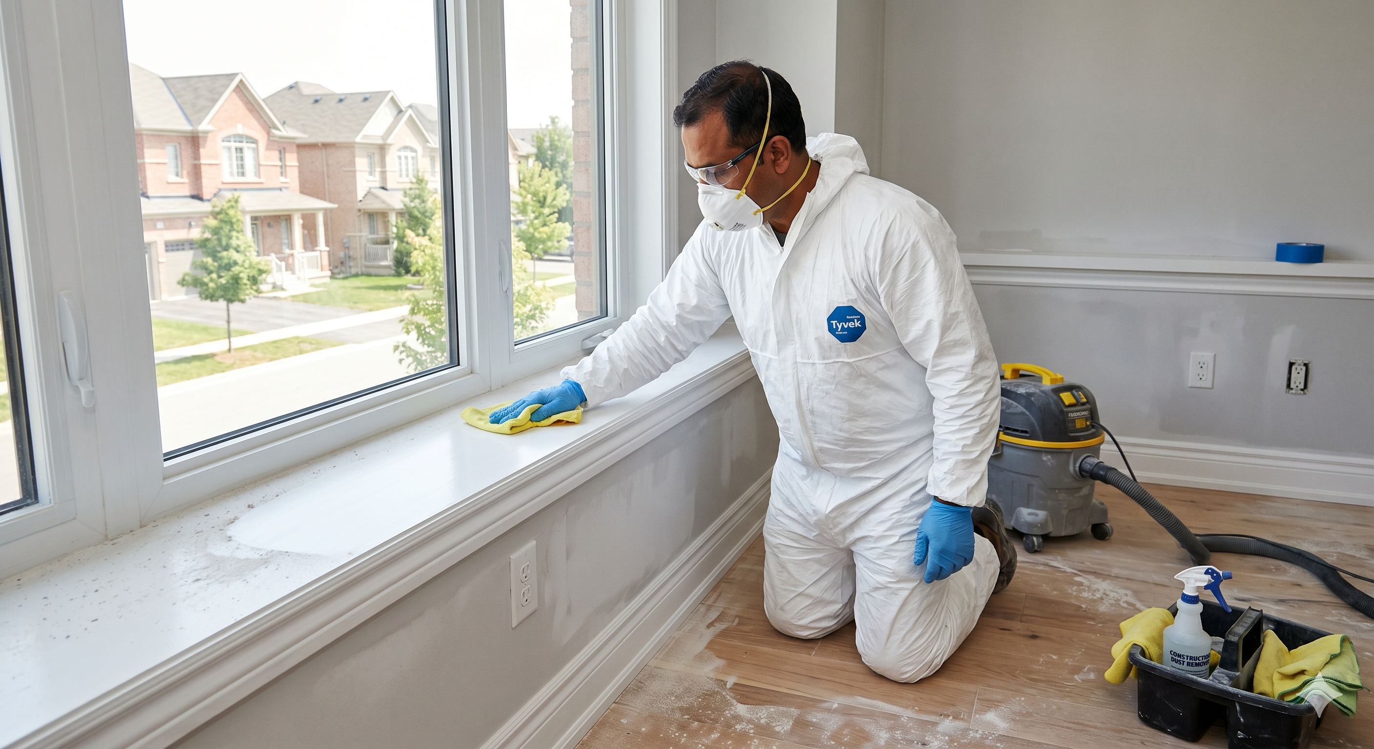 Cleaning team in North York