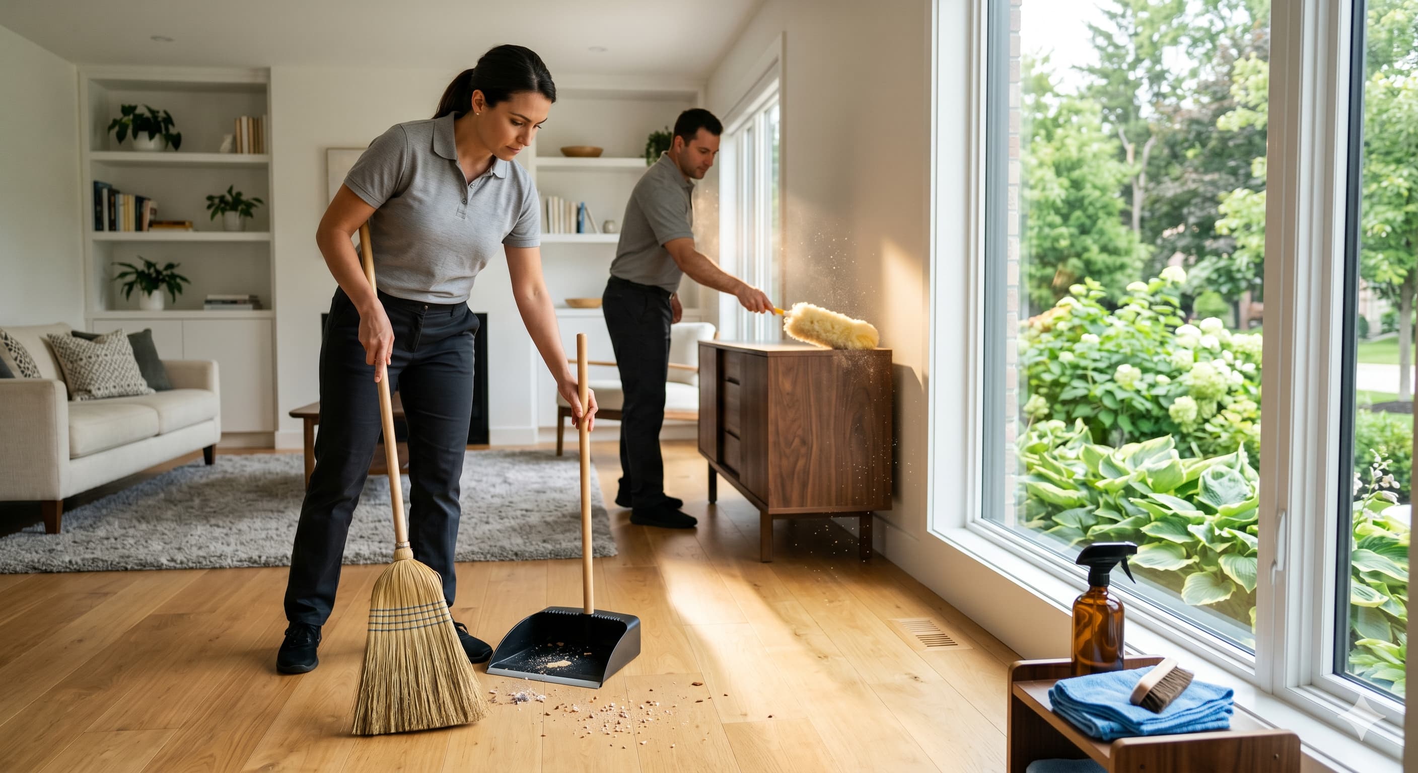 Cleaning team in King City