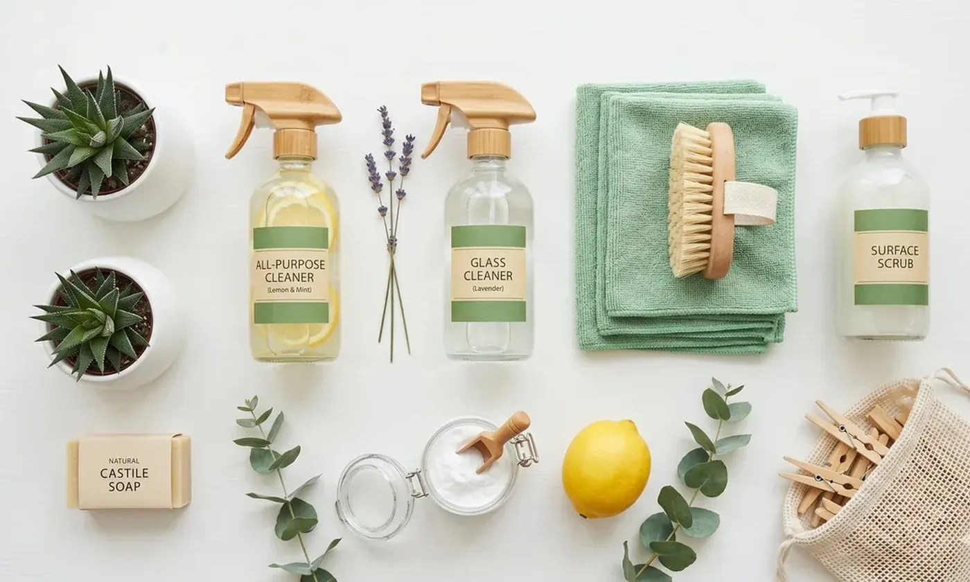 Eco-conscious cleaning supplies