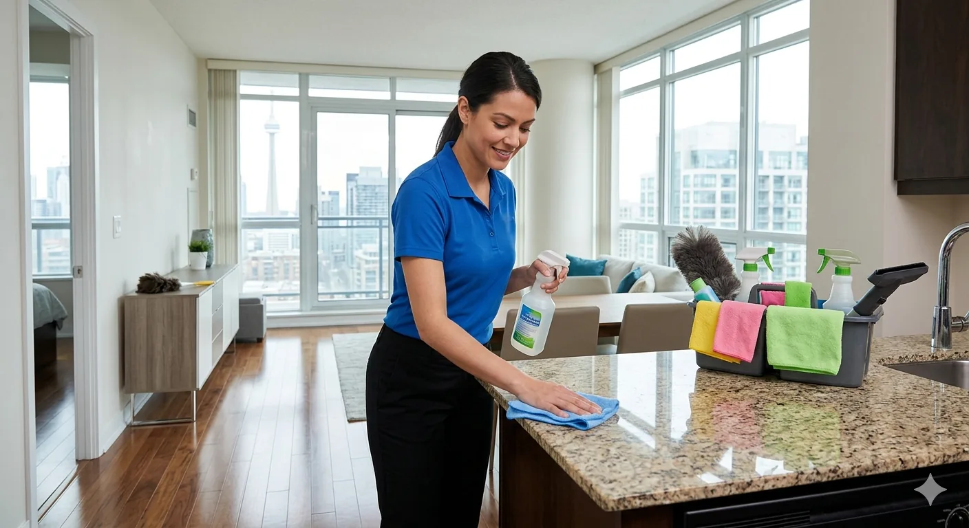 Professional house cleaning results in Vaughan GTA home — Assured Hands Janitorial Services